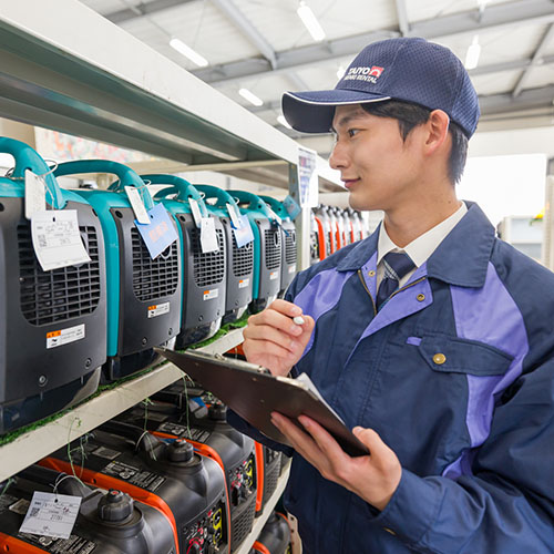 社員が働く様子