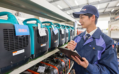 社員が働く様子